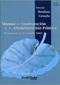 Manual de contratación de la administración pública