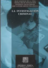 La investigación criminal