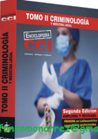 Enciclopedia CCI - Tomo II Criminología