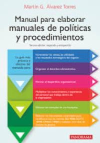 Manual para elaborar manuales de políticas y procedimientos