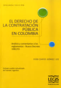 El Derecho de la contratación pública en Colombia